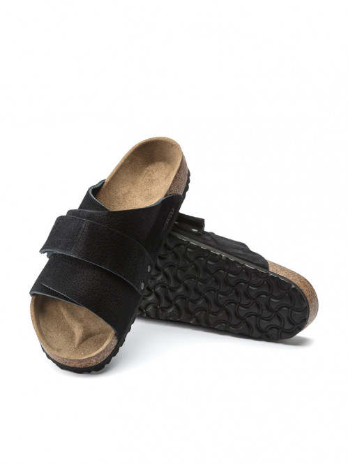 Kyoto sandals nubuk black 