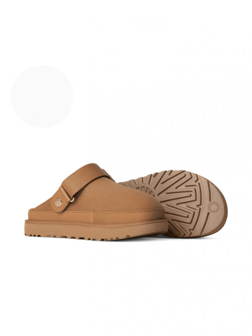 Goldenstar villa clog sandals chestnut 