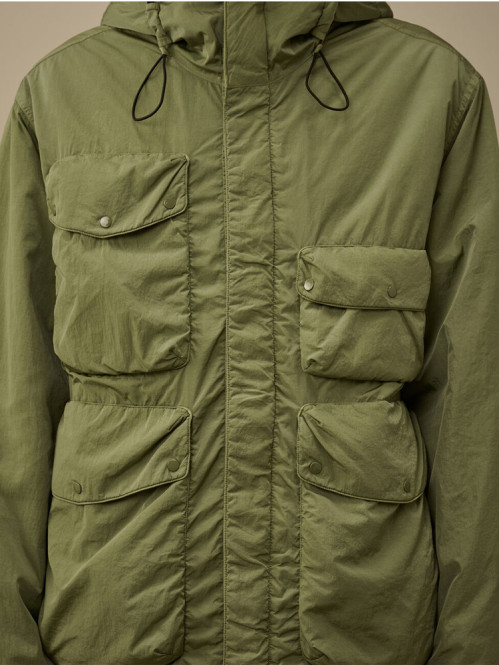 Medium jacket chrome-r ivy green 