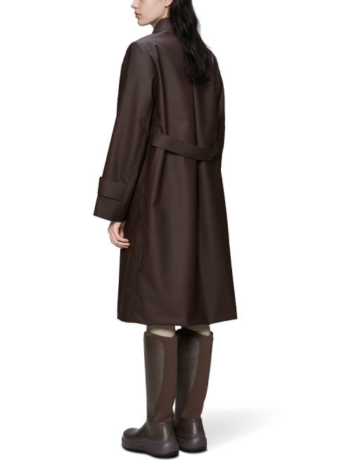Nara w long jacket bark 