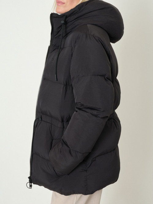 Veriver puffer jacket black 