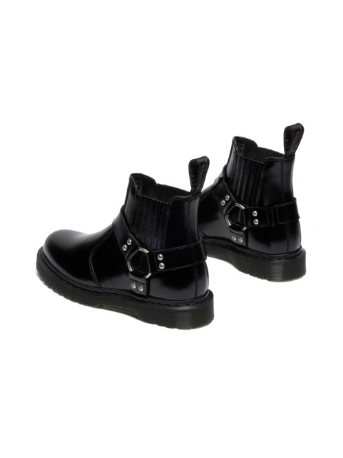 2976 Harness boots black analine 