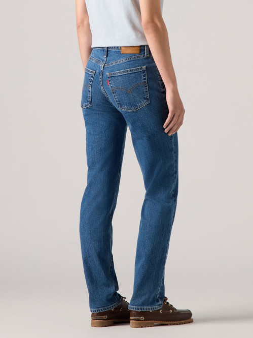 724™ high rise straigth jeans mosey mid stone 