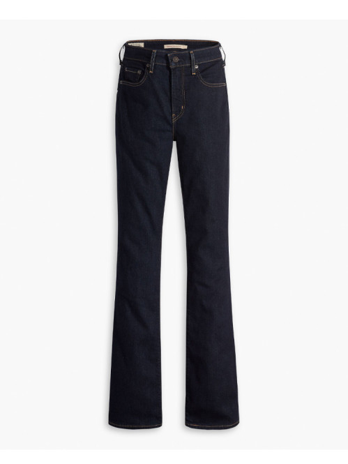 725 high rise bootcut blue wave rinse 