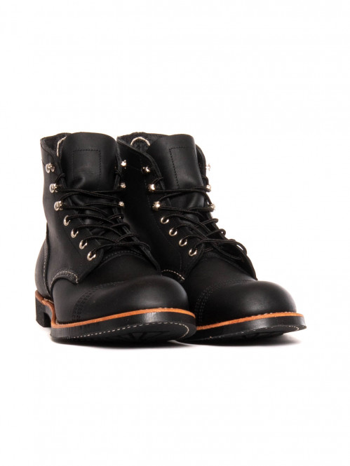 Iron ranger boots black 8