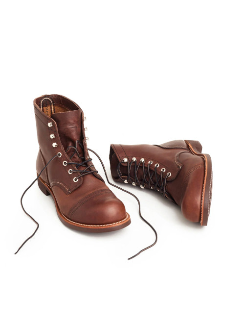 Iron ranger boots amber harness 
