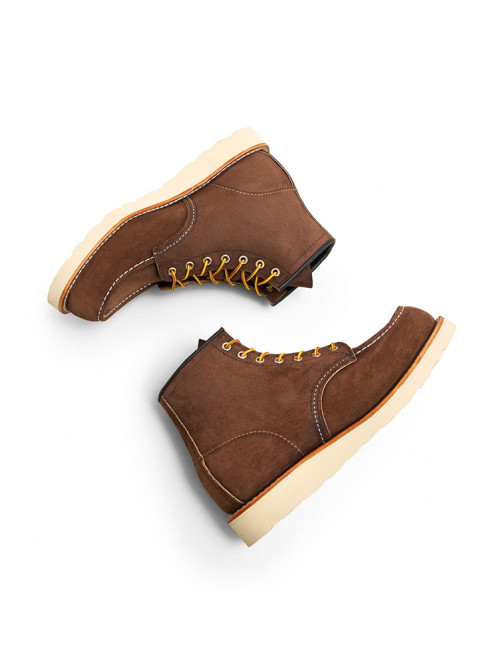Classic Moc 6 inch chocolate mule 
