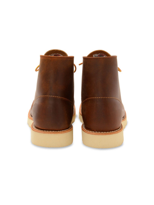 9111 Round Toe boots copper rough 