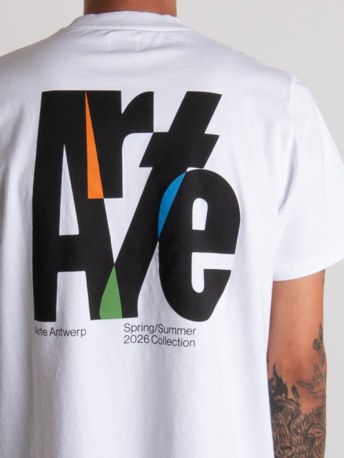 Big logo back t-shirt white 