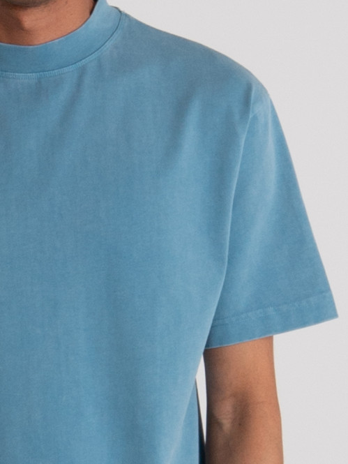 Relaxed tee blank ocean washed 