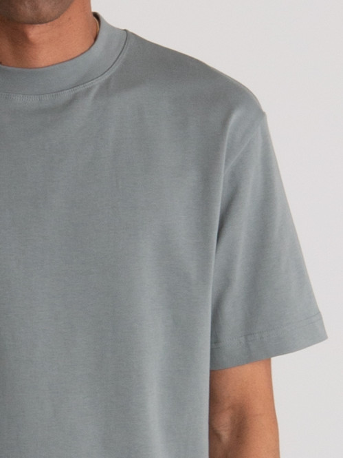 Relaxed tee blank frosted moss 