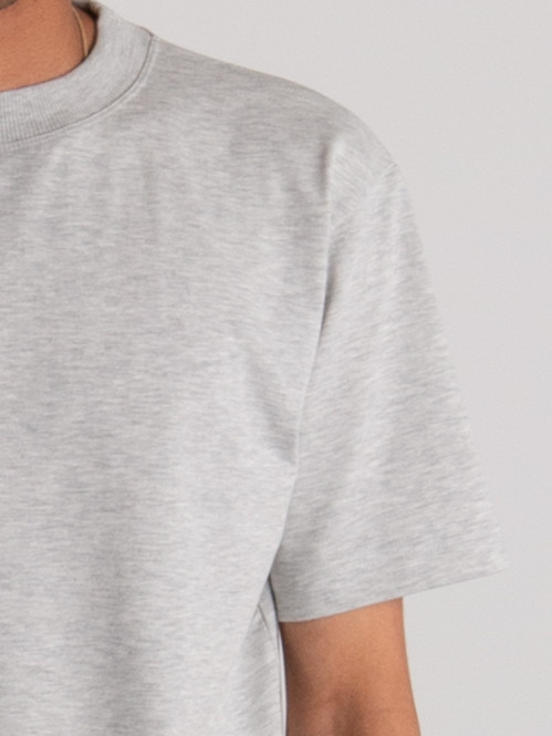 Relaxed tee lt grey 