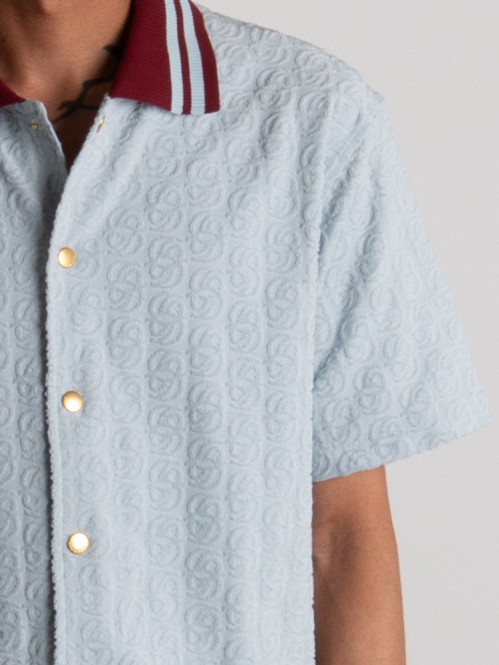 Monogram shirt blue 