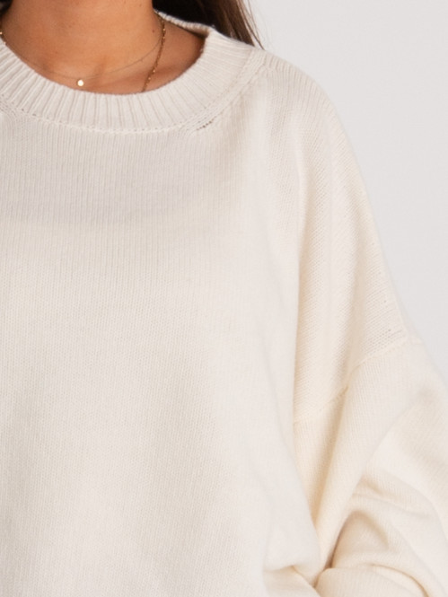 Noon pullover ecru 