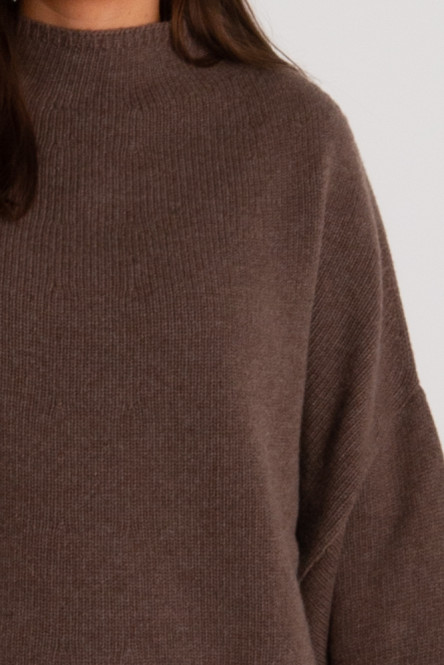 Dagmar pullover chocolate 
