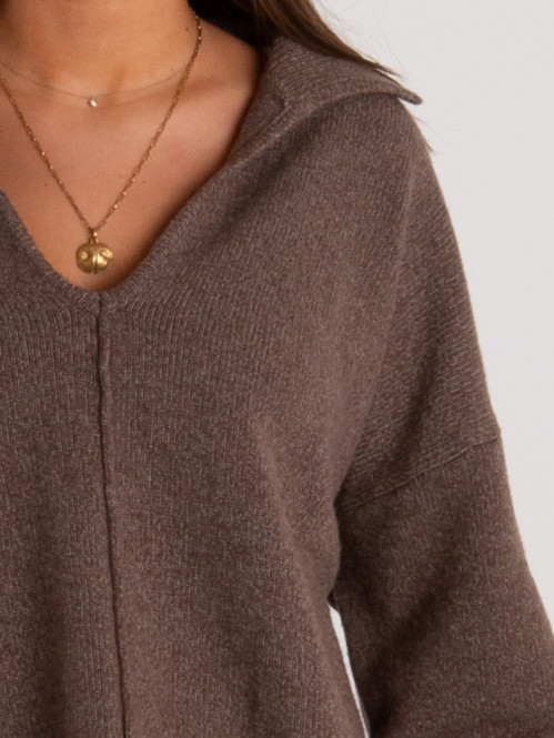 Norah pullover chocolate 