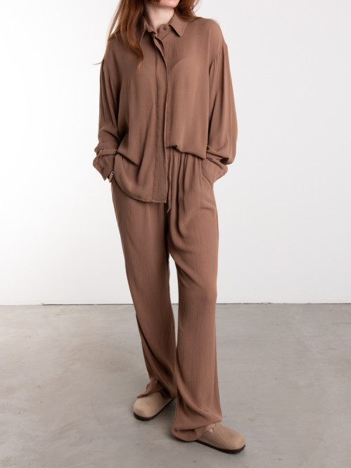 Caren shirt nougat 