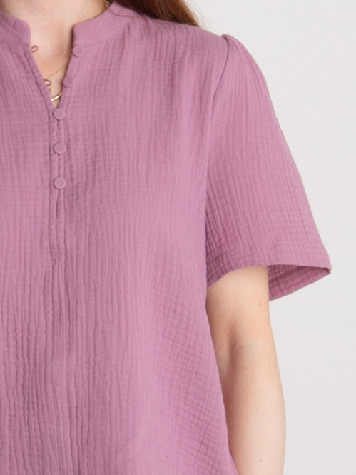 Edelyn s-m renetta shirt dusty orchid 