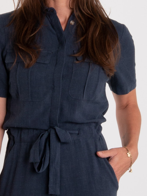 Carello-m jumpsuit ombre blue L