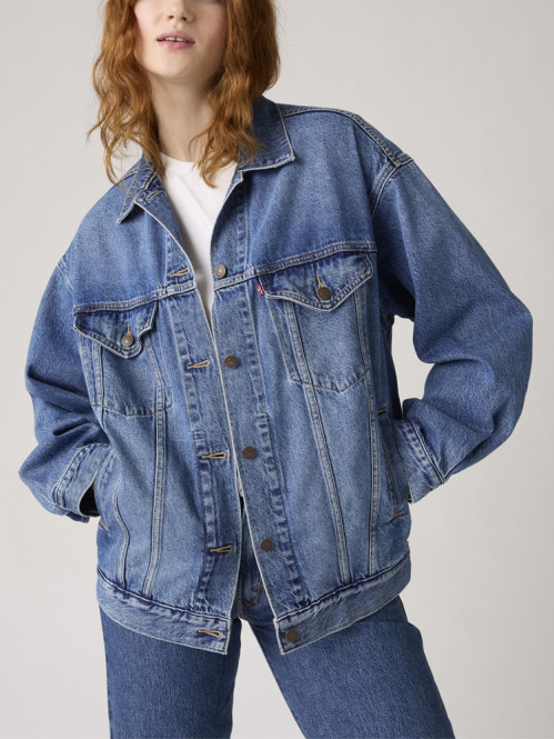 XL wmns trucker jacket hold my purse 