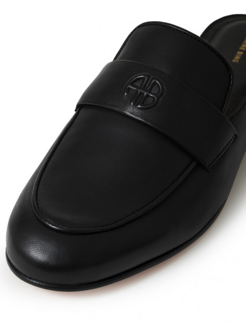 Corinne mules black 