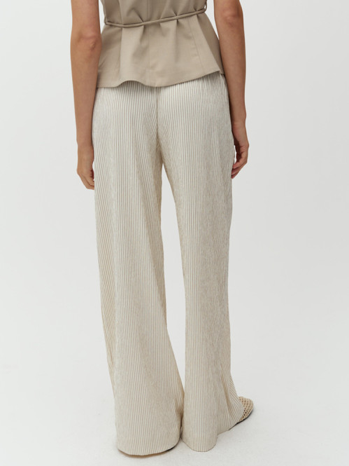 Alita stripe leonella-m pant alita brown 