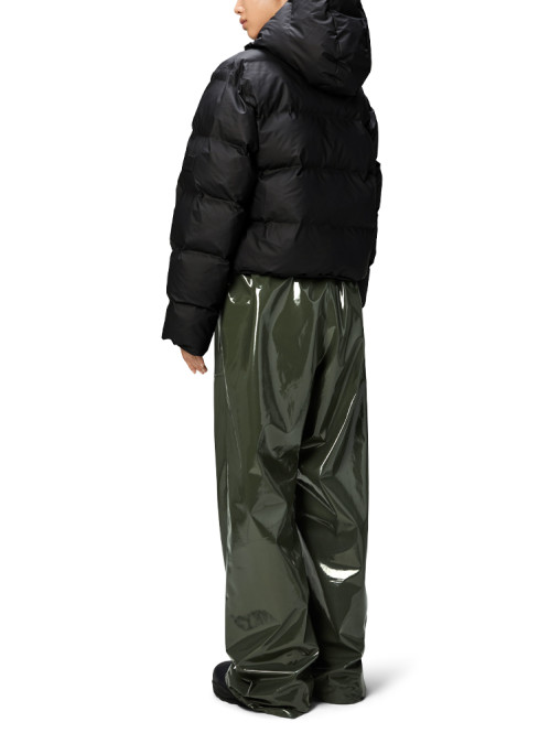 Alta short puffer jacket black 
