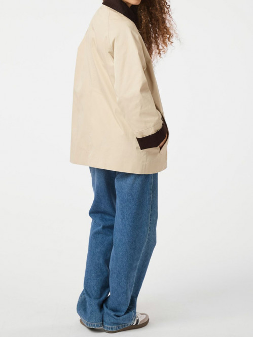 Anastacia cord jacket ivory 