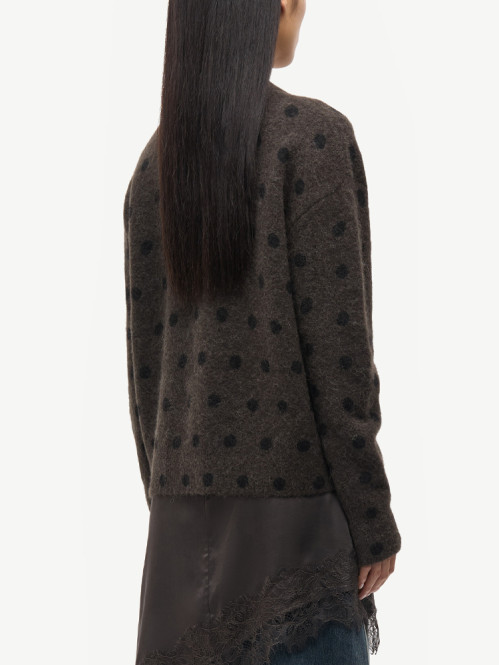 Anour o-n pullover mulch dott 