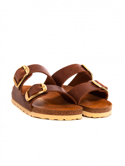 Arizona sandals big buckle cognac 36