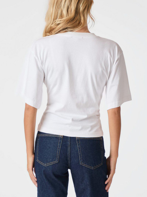 Asha boxy t-shirt white 