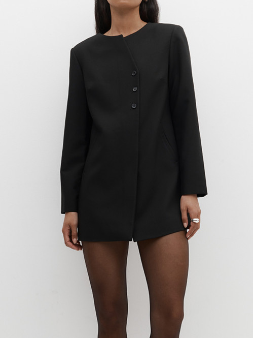 Audrey blazer dress black 