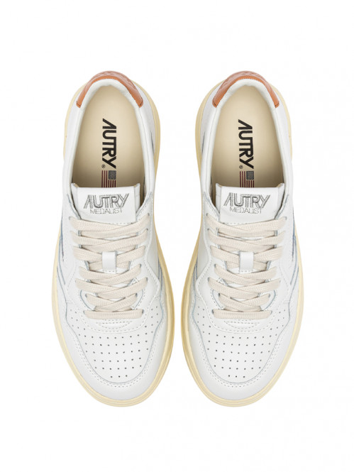 Medalist wmns sneaker wht sandstorm 