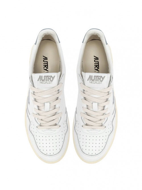 Medalist men sneaker white silver blue 42