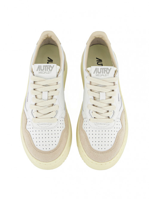 Medalist wmns sneaker suede white gold 39