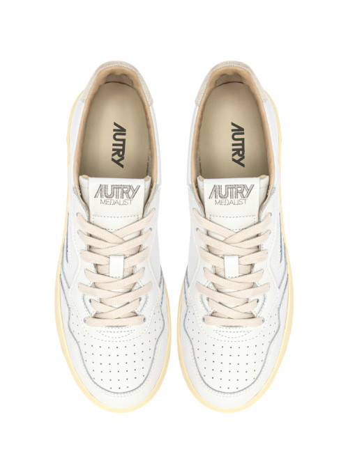 Medalist logo wmns sneaker snow white 