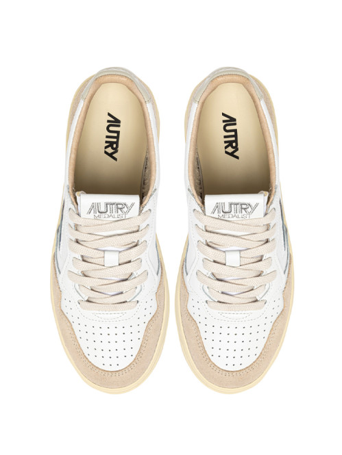 Medalist wmns sneaker suede pelican 