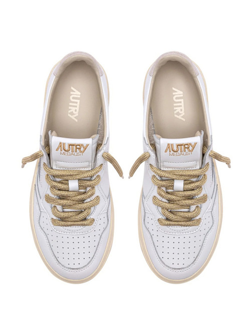 Medalist wmns sneaker swoll white gold 