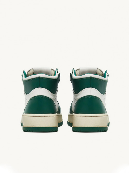 Medalist wmns mid sneaker bicolour green 