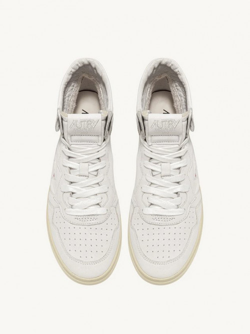 Medalist sneaker wmns high vintage white 