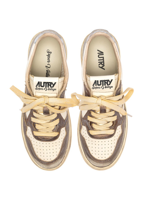 Super vintage lo wmns sneaker choco silver 