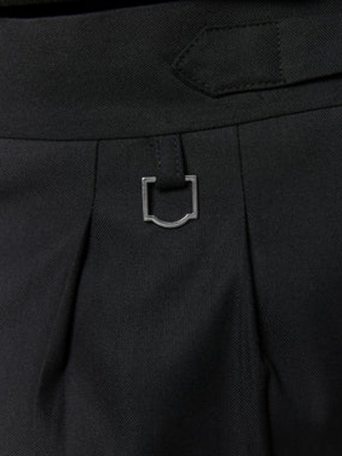Tailored baggy pants black 