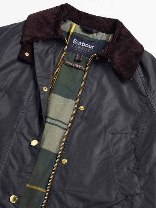 Barbour long beadnell jacket sage 
