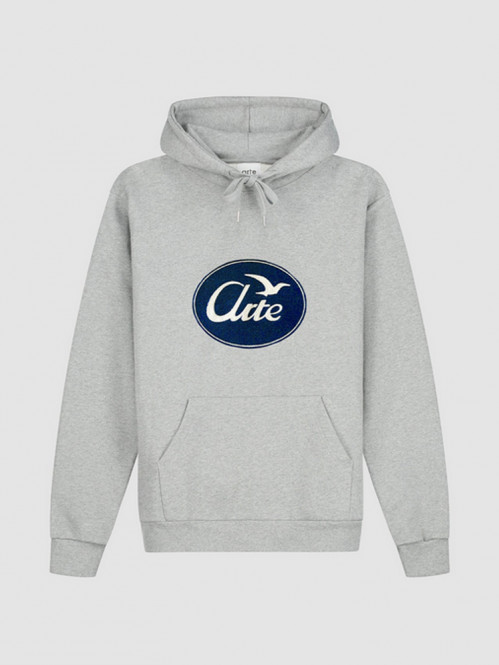 Big bird hoodie grey L