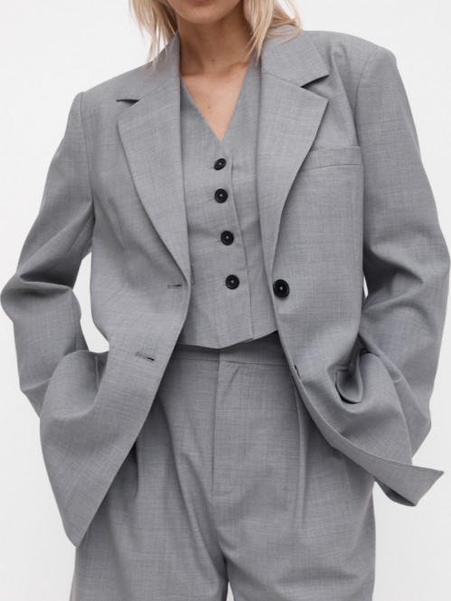 Rebe blazer lt grey 