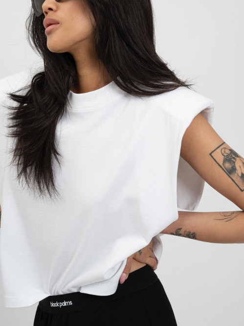BP iconic shoulder tee white M
