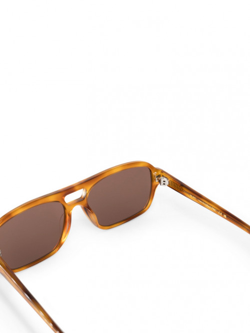 Burt sunglass havana brown 