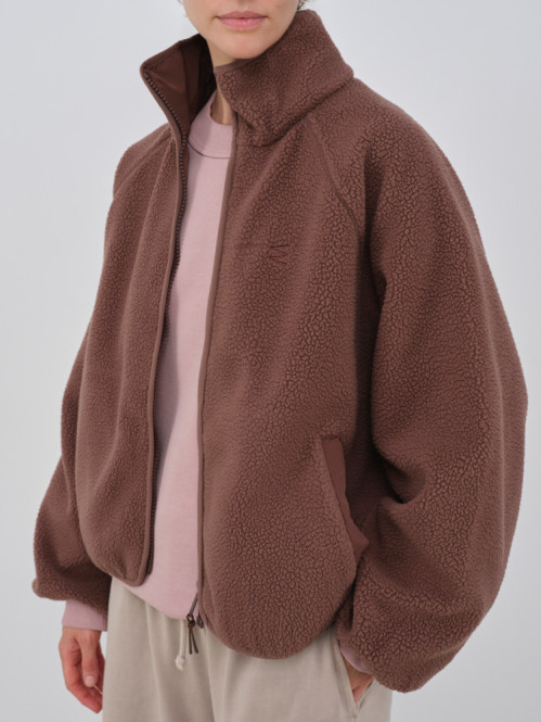 Cali fleece jacket french roast 