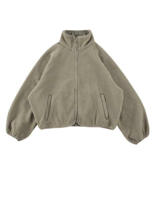 Cali fleece jacket pale olive 