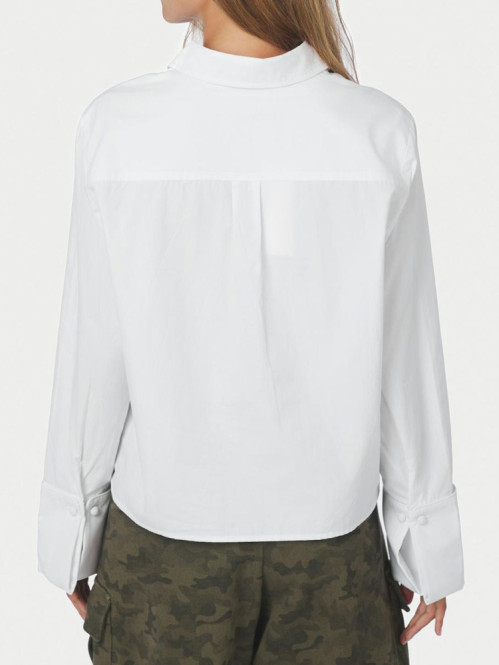 Cam poplin shirt off white 